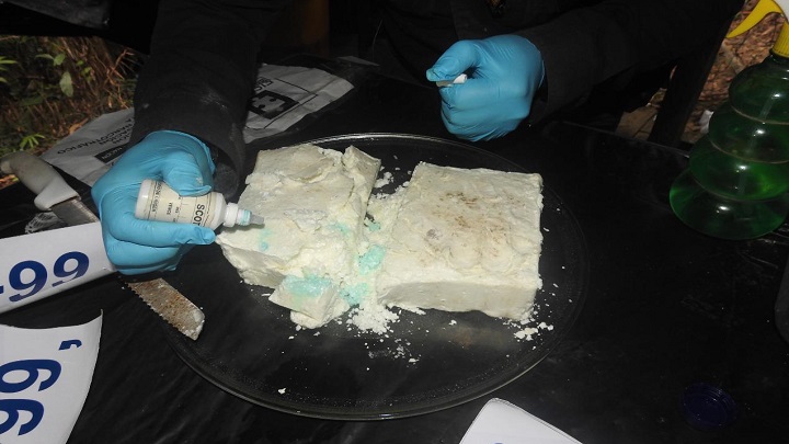 Desmantelan 'megalaboratorio' de droga en Sardinata./Foto: cortesía