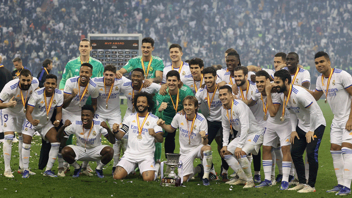 Real Madrid campeón de la supercopa de España