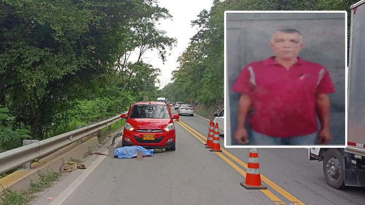 Héctor Luis Landaeta Torres fue atropellado en la vía Pamplona-Cúcuta.