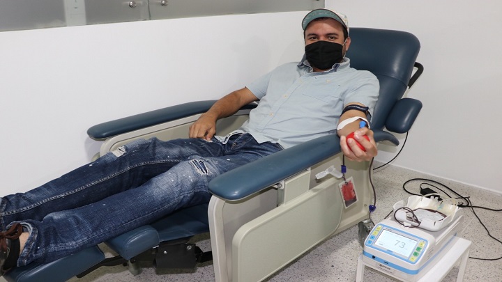 En saldo rojo se encuentra el banco de sangre del hospital de Ocaña, los donantes han disminuido durante la pandemia por el temor de ser contagiados. / Foto: Cortesía / La Opinión 