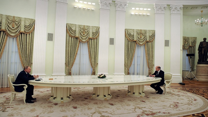 Reunión Putin- Olaf