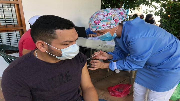 Así avanza la vacunación contra la COVID-19 en Cúcuta. / Foto: Cortesía / La Opinión 