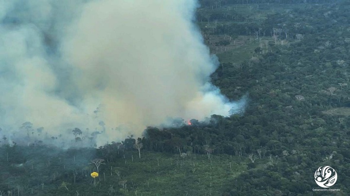Alerta en Amazonía colombiana por incendios forestales en 2022./Foto: Colprensa