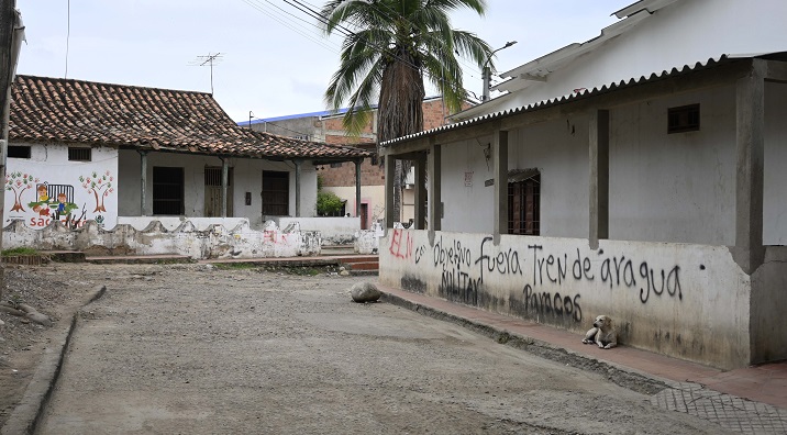 Grafitis en La Parada.