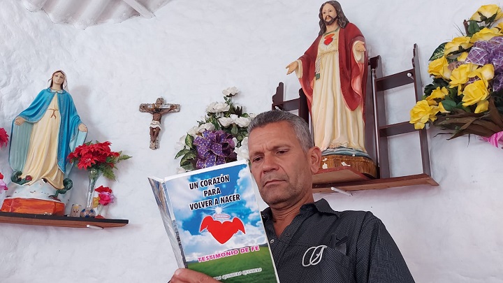El profesor Álvaro Quintero, contó con la fortuna del trasplante del corazón. / Fotos especiales