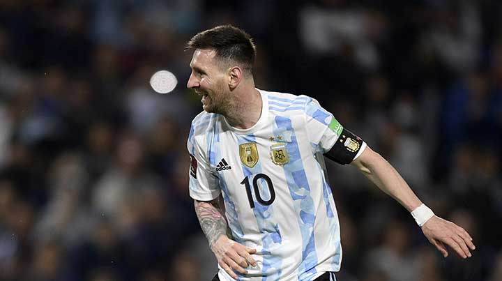 Lionel Messi, estrella de la selección Argentina