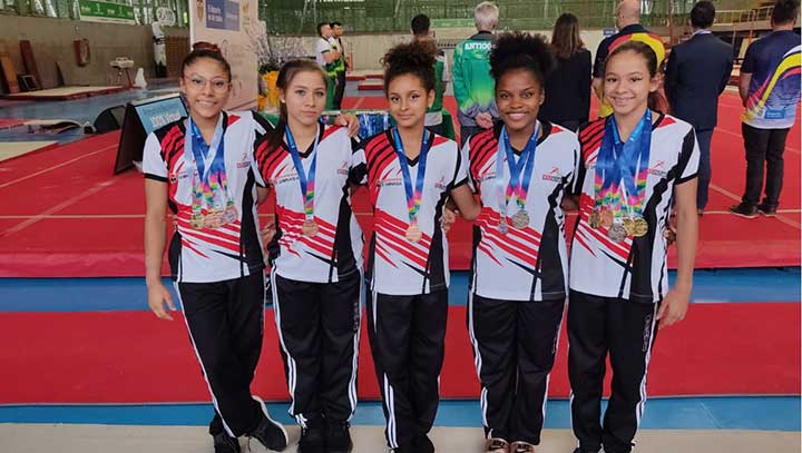 Selección femenina de gimnasia de mayores Norte de Santander 