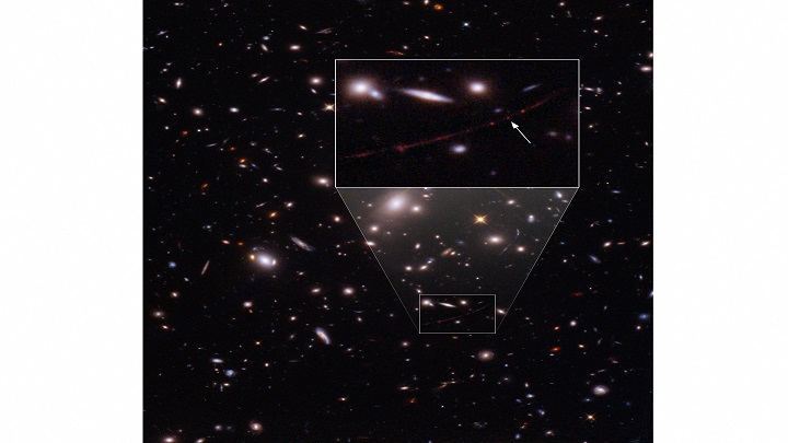 Estrella captada por Hubble