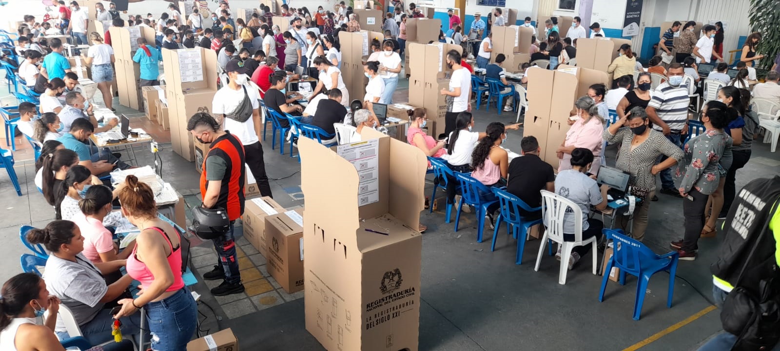 elecciones al congreso de Colombia/Foto Jorge Gutiérrez/La Opinión