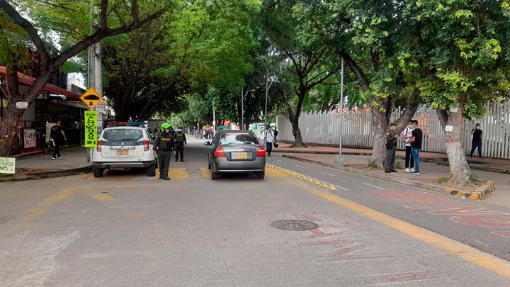 Operativos de vigilancia en alrededores de la UFPS./Andrés González