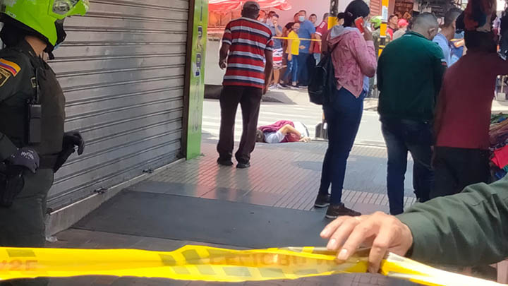 Hombre fue baleado en el centro de Cúcuta