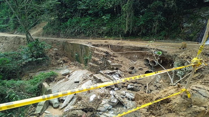 En la zona del Catatumbo se adoptan planes de contingencias para mitigar riesgos durante la temporada invernal. Foto cortesía.