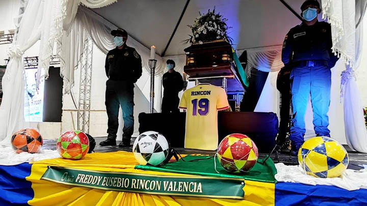 Adiós a un ídolo: colombianos rinden homenaje a Freddy Rincón