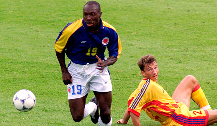 Freddy Rincón, figura de la Selección Colombia en los 90.