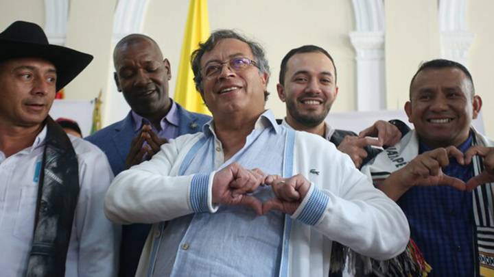 Gustavo Petro, candidato presidencial.