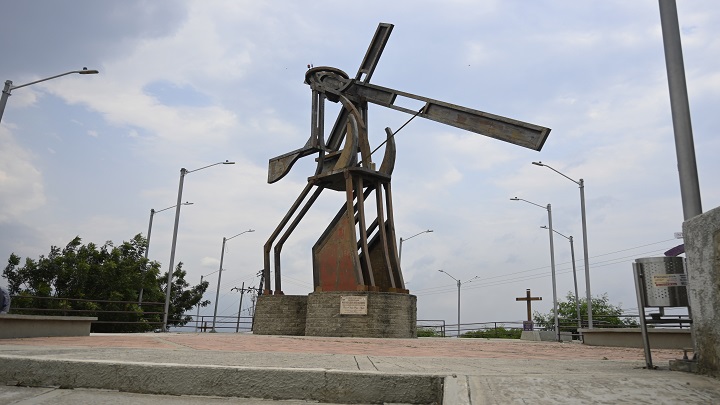 Estatua del Jesús Nazareno. / Foto: Jorge Gutiérrez / La Opinión 