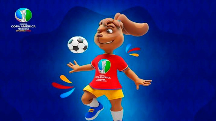 Mascota de la Copa América Femenina