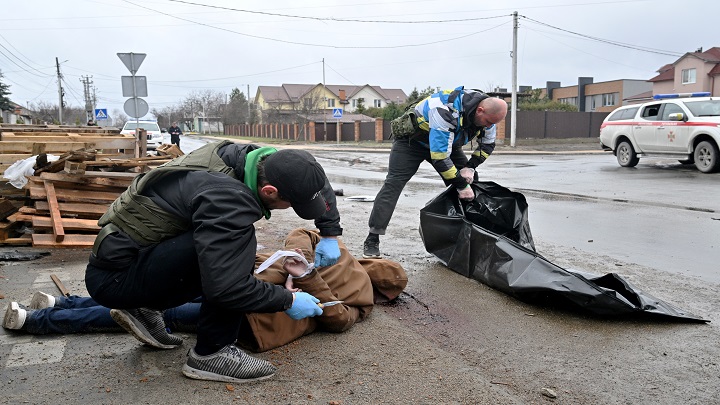 Asesinatos en Ucrania. / Foto: AFP