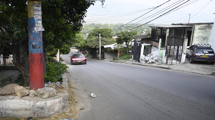 Son dos puntos que se ven afectados en el barrio Policarpa./Foto: Jorge Gutierrez./La Opinión