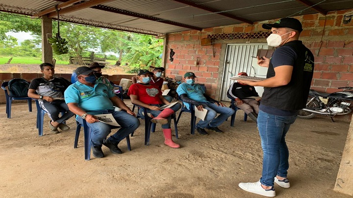 Secretaría de Posconflicto de Cúcuta y Cuultura de Paz dictará capacitaciones en zona rural de Cúcuta. 