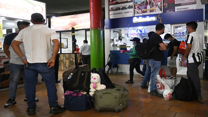 Terminal de Transporte de Cúcuta. / Foto: Jorge Gutiérrez / La Opinión 