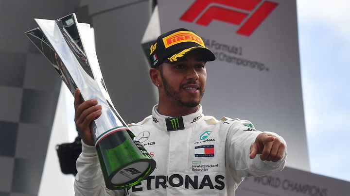 Lewis Hamilton, dispuesto a comprar el Chelsea. FOTO:  AFP