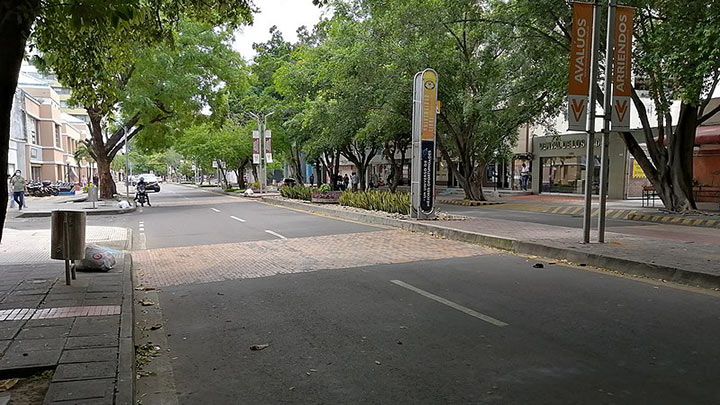 Avenida Cero en Cúcuta