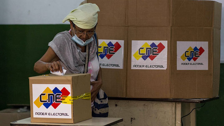Votaciones en Venezuela.