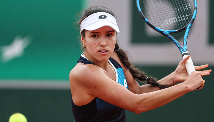 Camila Osorio, Roland Garros 2022. Foto: AFP