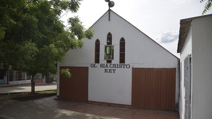 Iglesia Cristo Rey, en Caño Limón