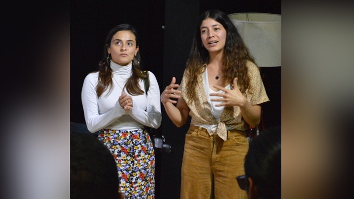 Cucuteña, directora de obra teatral 'La boda' en Bogotá