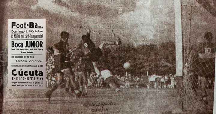 Cúcuta Deportivo vs Boca Juniors de Cali. 