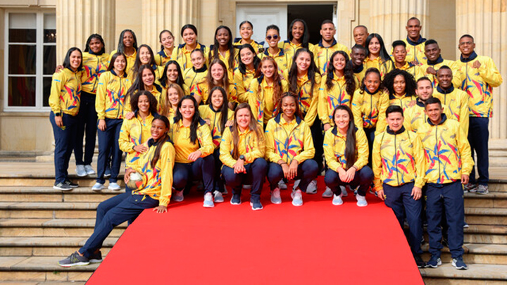 Delegación colombiana en los Juegos Bolivarianos 2022