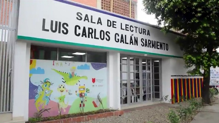 Sala de lectura Luis Carlos Galán Sarmiento./Foto: Cortesía.