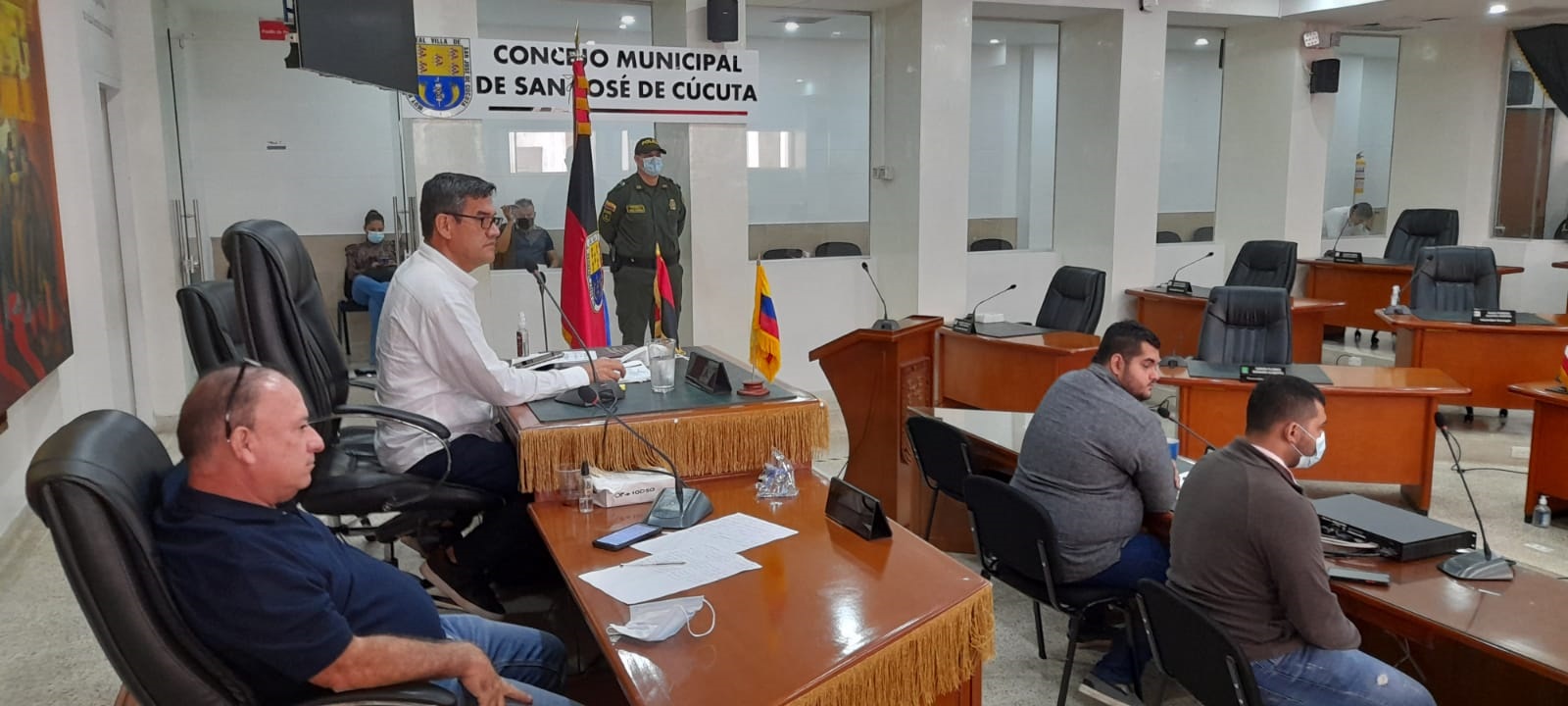 En el Concejo de Cúcuta vuelven a estar vigentes las comisiones de 2021/Foto orlando Carvajal