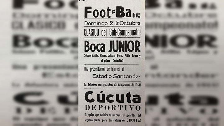 Cúcuta-Boca Juniors./Foto: archivo