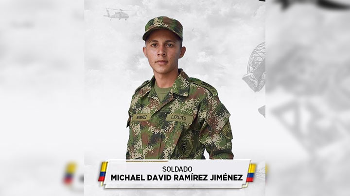 David Ramírez, soldado asesinado./Foto: Cortesía