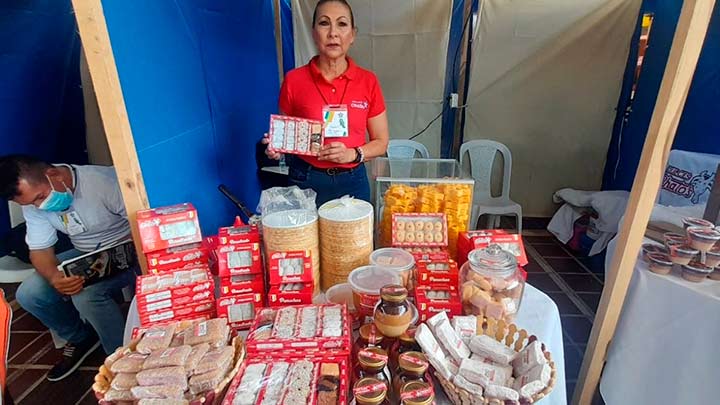 Miriam Duarte, emprendedora de la gastronomía pamplonesa./Foto Orlando Carvajal