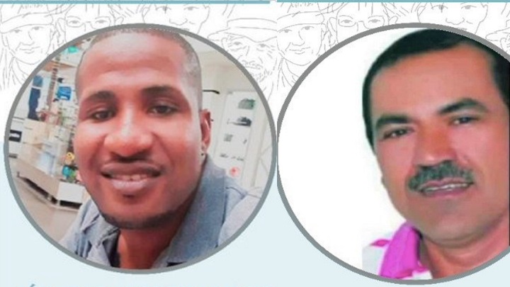 Hersain y Roberto, los dos líderes asesinados el domingo en Cauca./Foto: Colprensa