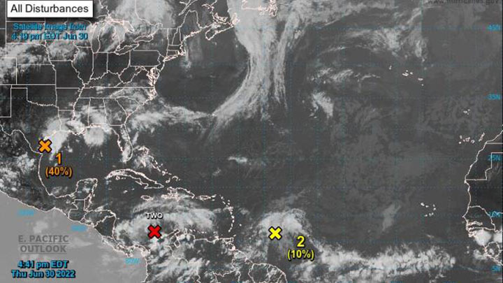 Declaran tormenta tropical Bonnie en el Caribe colombiano./Foto: Colprensa