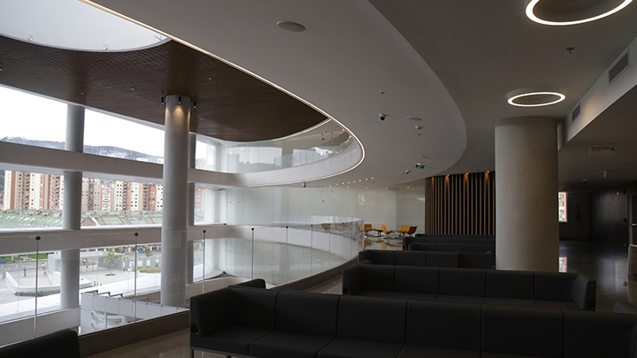 El hospital de 11 pisos tiene un espacio dedicado a la investigación./Foto: Colprensa