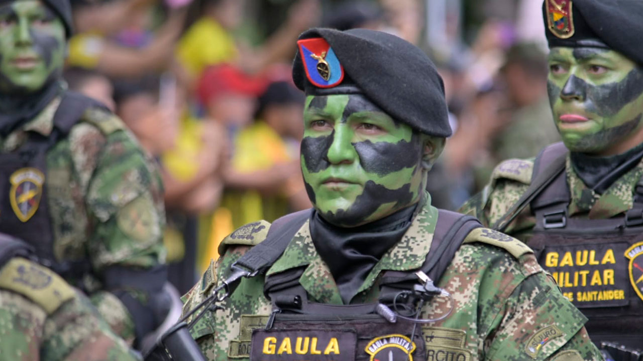 Las Fuerzas Militares celebran los 212 años de Independencia 