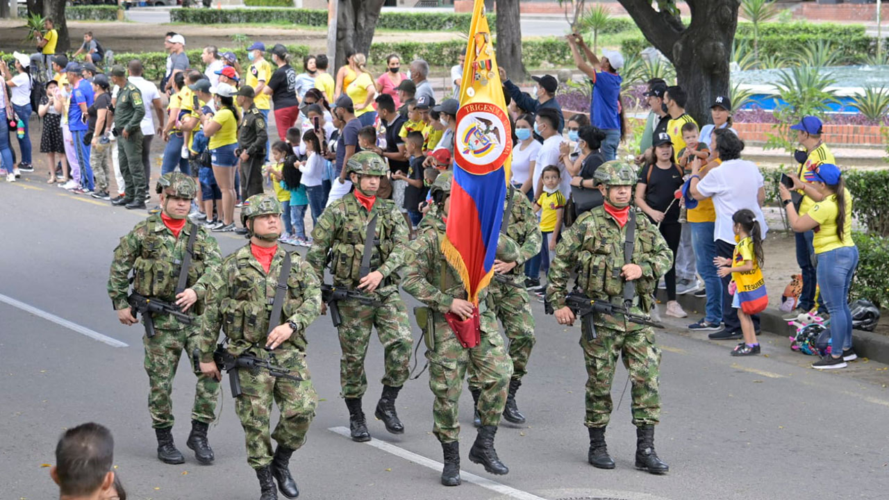 Desfile Militar en Cúcuta 