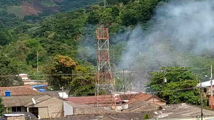  Atacan subestación de policía en Guamalito, El Carmen