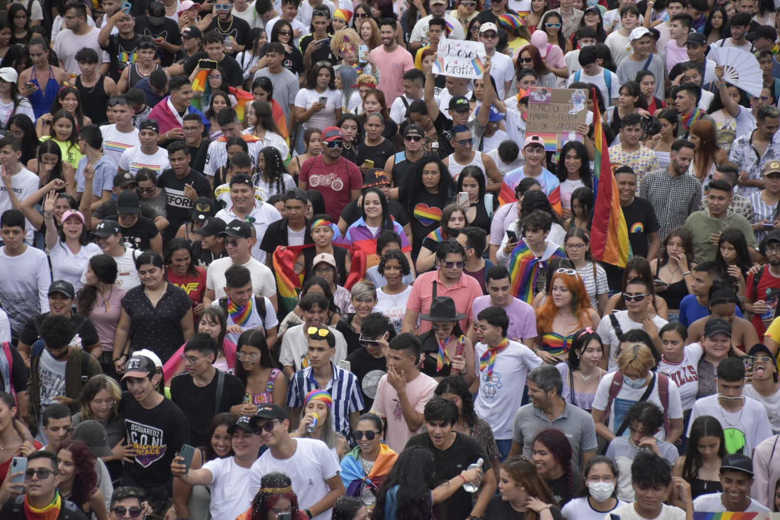 La diversidad es el tema de este domingo en Cúcuta. (Foto Pablo Castillo / La Opinión)