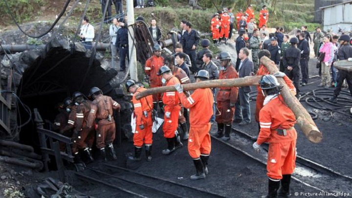 Diez muertos en el derrumbe de una mina en China./Foto: internet