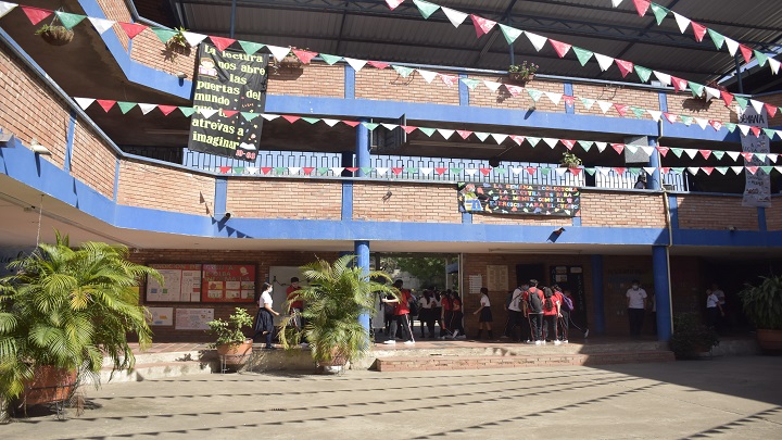 El colegio se creó en el año de 1993. / Foto: Pablo Castillo / La Opinión 