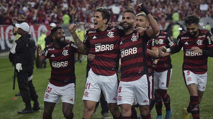 Flamengo de Brasil un serio aspirante al título de la Copa Libertadores de América.