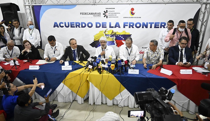 En Cúcuta se desarolló el segundo encuentro del Acuerdo de Frontera./Foto Jorge Gutiérrez-La Opinión