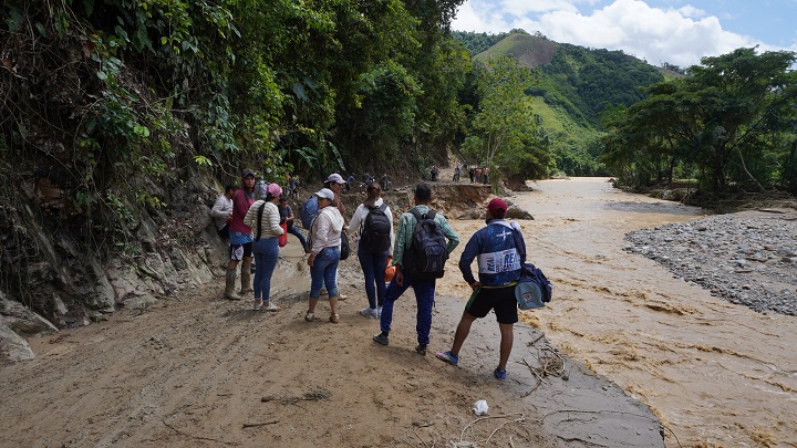 Un S.O.S. lanzan los alcaldes de la zona del Catatumbo para conjurar los efectos de la ola invernal. Reclaman la intervención urgente de la Unidad Nacional de Gestión del Riesgo.